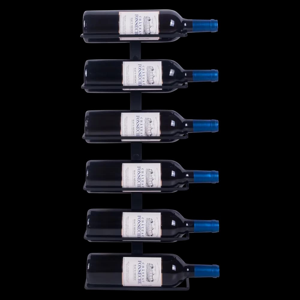 6 bottle wine rack wall mount outlet