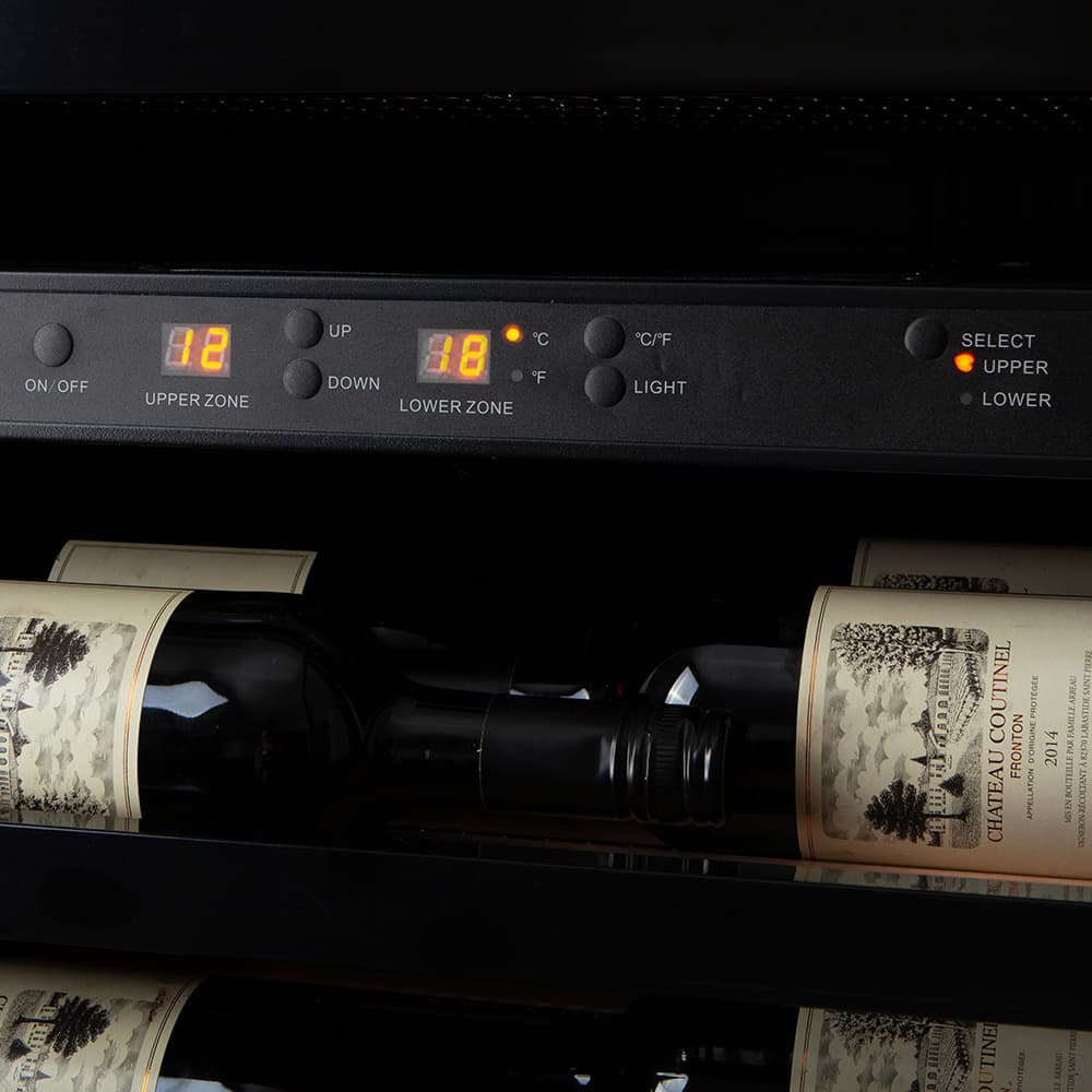 Imperial 96 bottles - 2 zones - Black