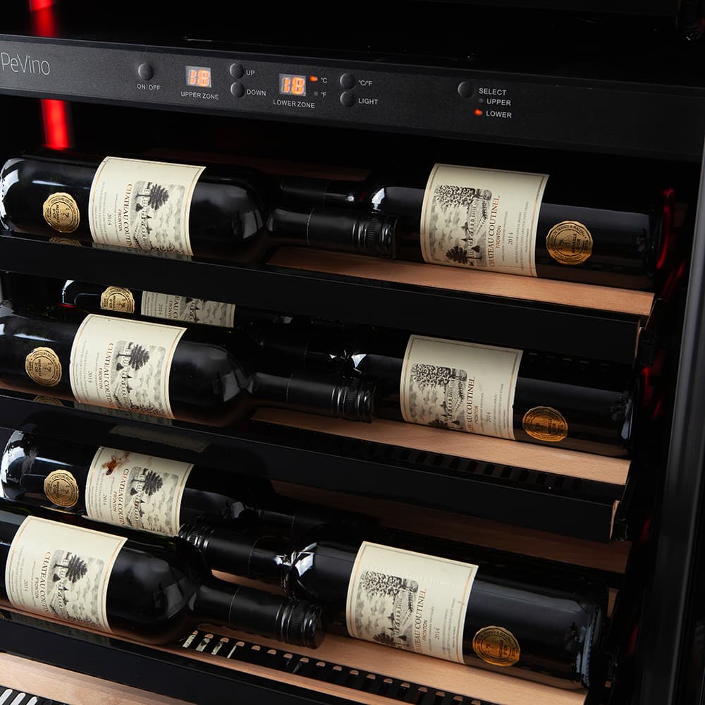 Imperial 54 bottles - 2 zones - Black