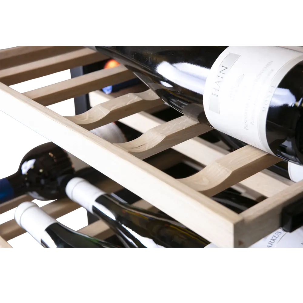 Majestic 42 bottles - Dual zone - Black glass front - Integrated
