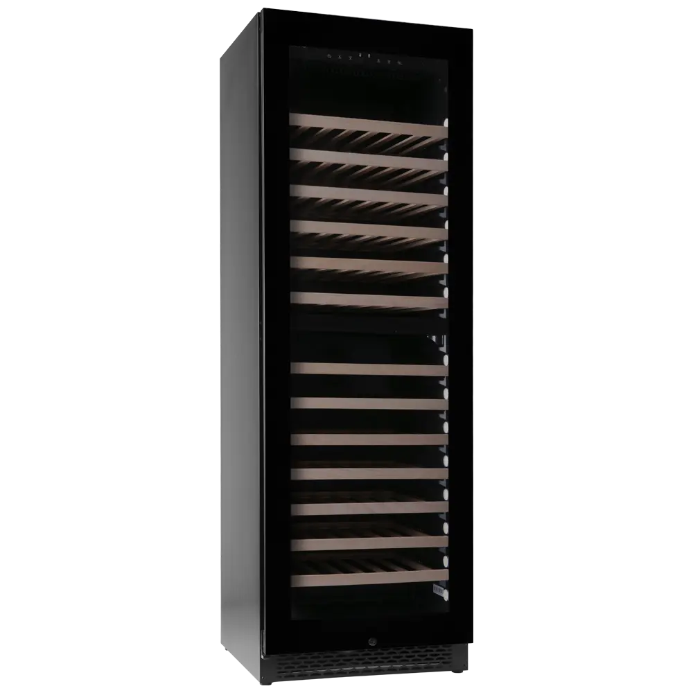 Majestic 96 bottles - 2 zones - Black glass front