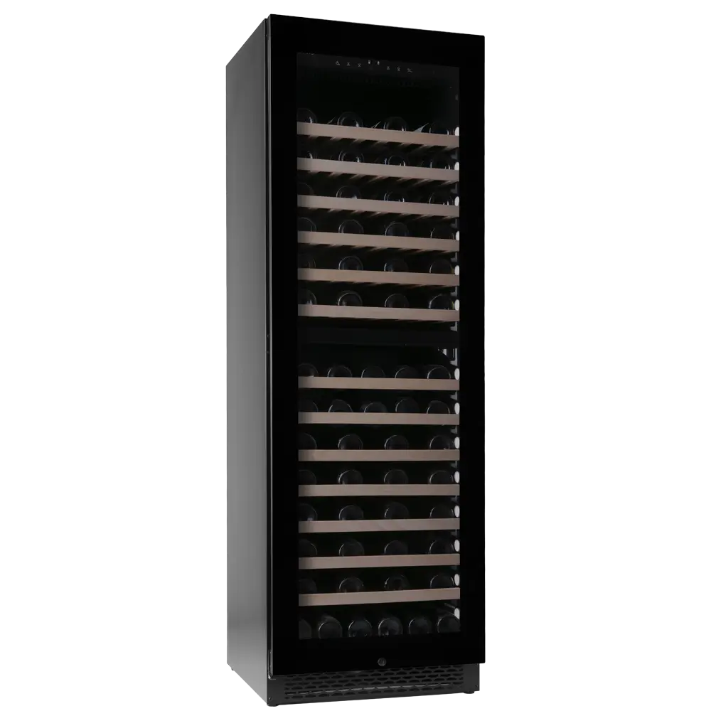 Majestic 96 bottles - 2 zones - Black glass front