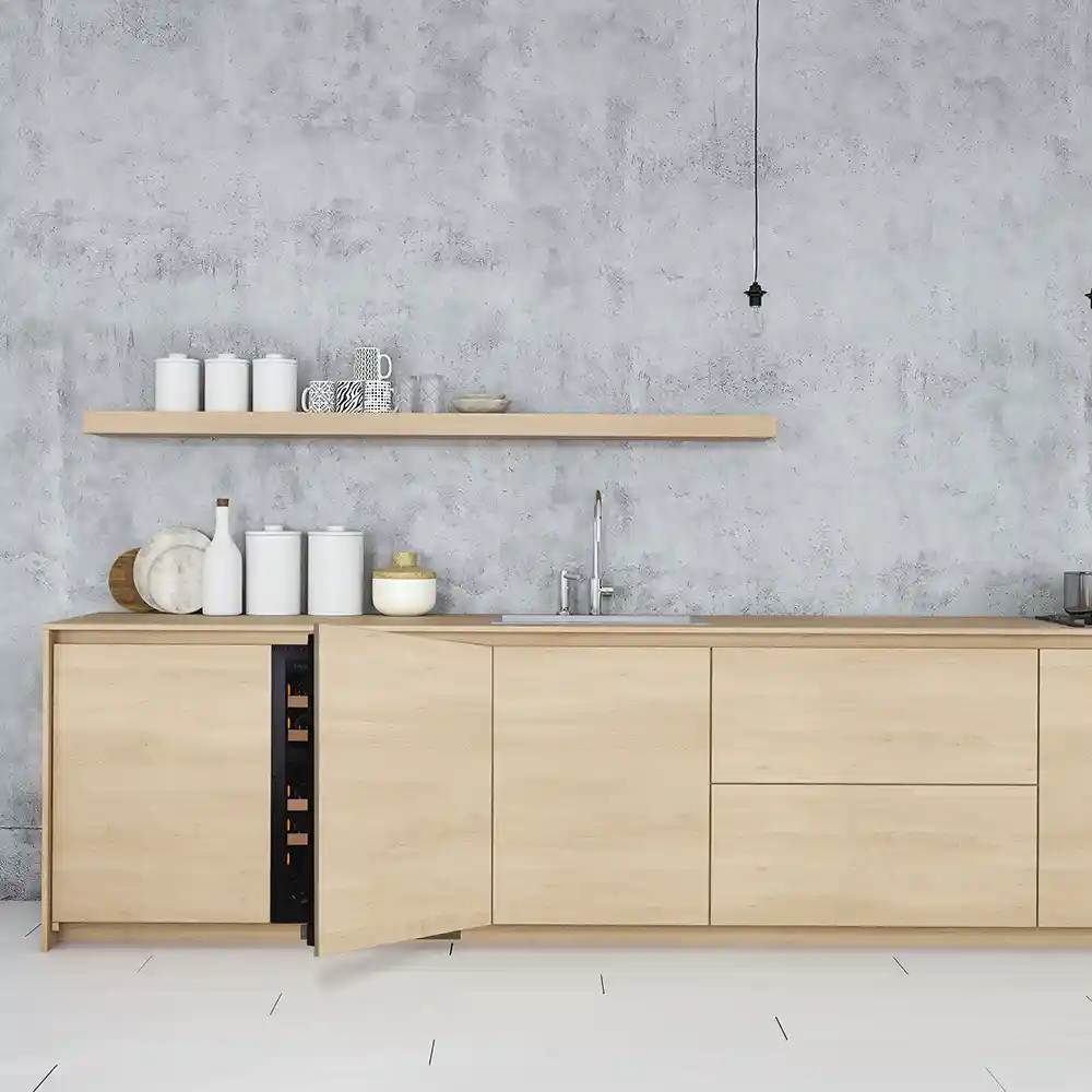 Majestic - 46 bottles - 1 zone - kitchen door