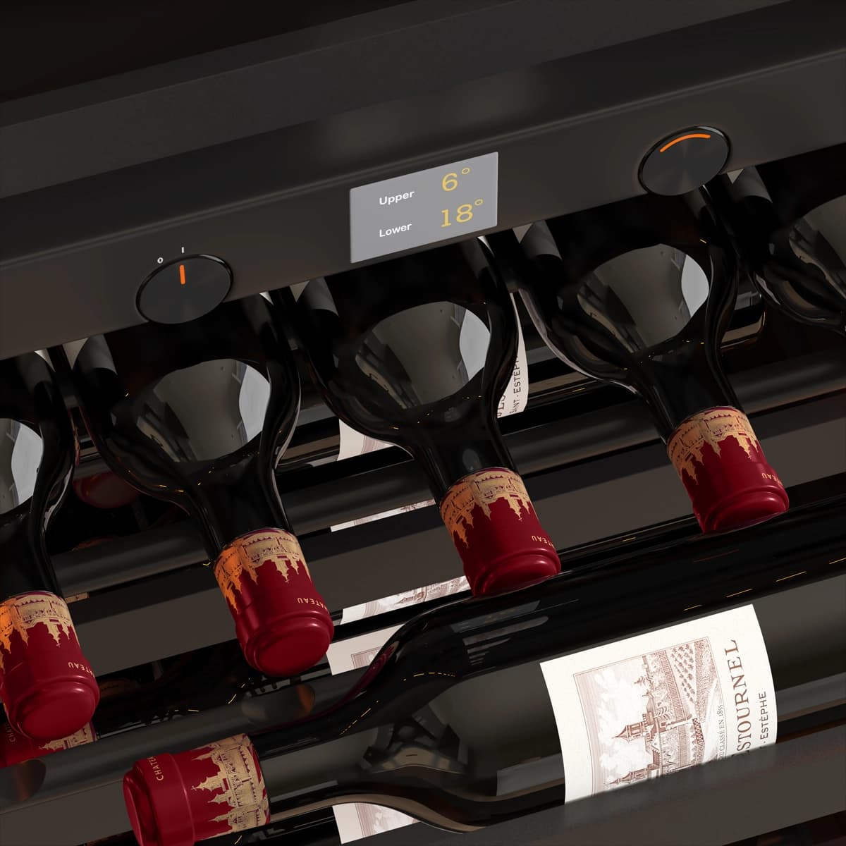 Imperial 95 bottles - push open - 2 zones - Kitchen door