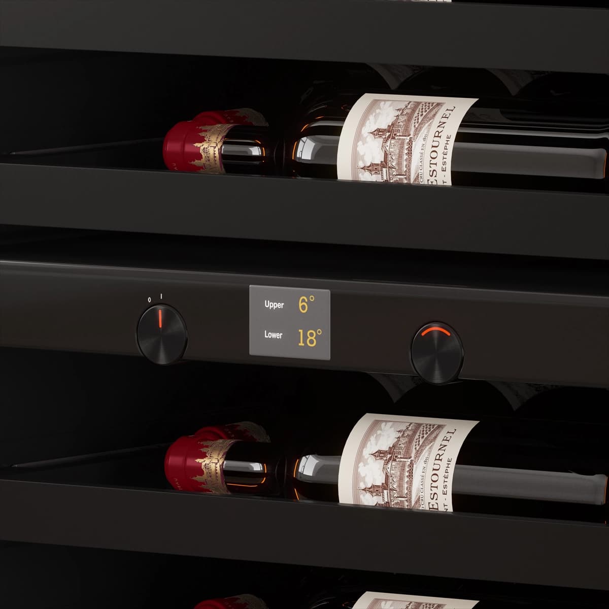 Imperial 95 bottles - push open - 2 zones - Kitchen door