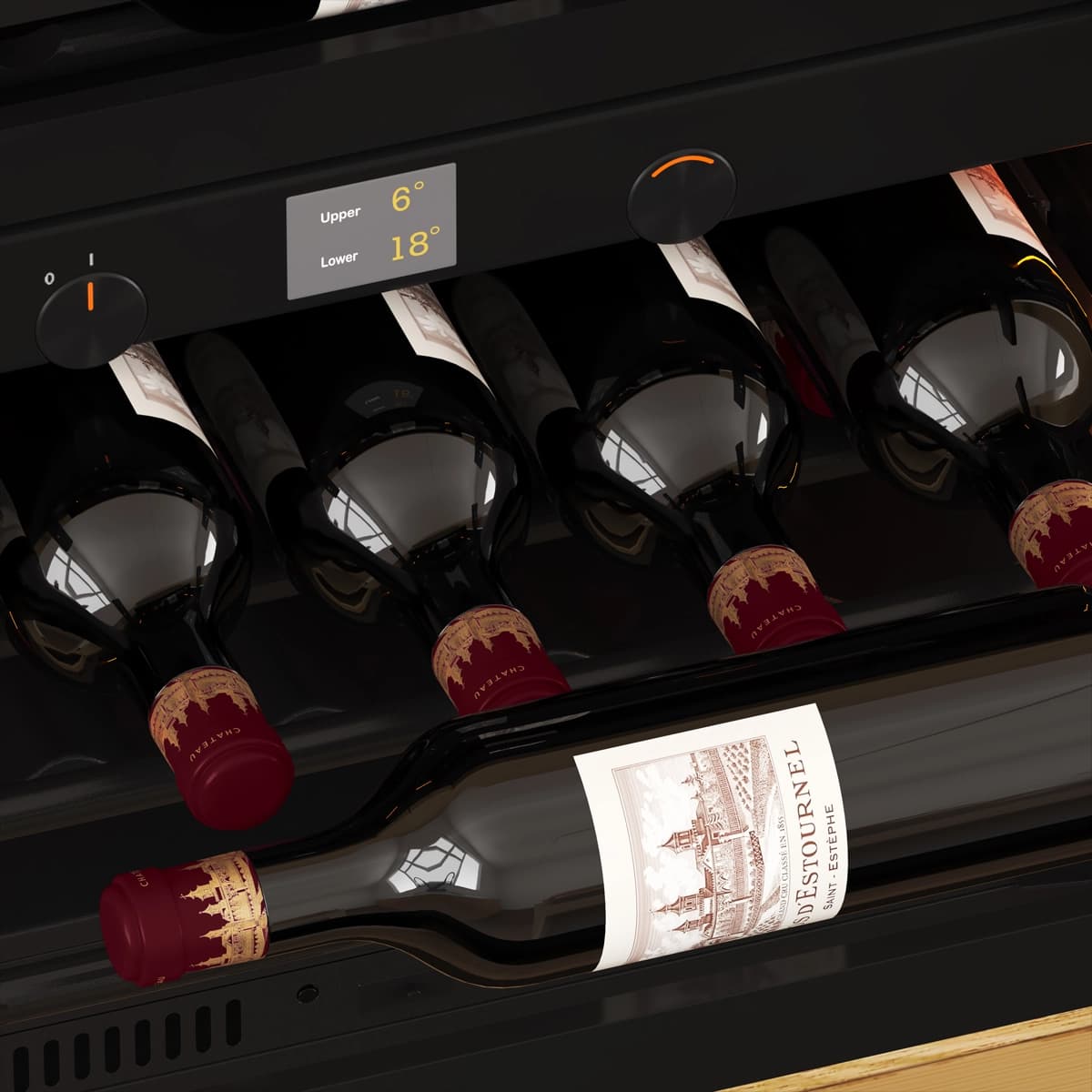 Imperial 23 bottles - push open - 2 zones - Kitchen door
