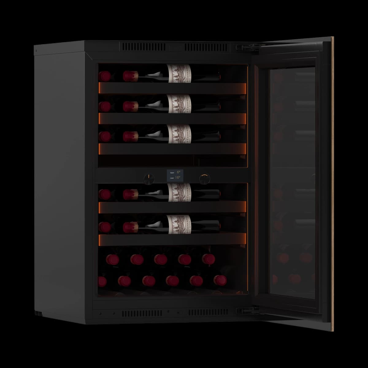Imperial 40 bottles - push open - 2 zones - Kitchen door