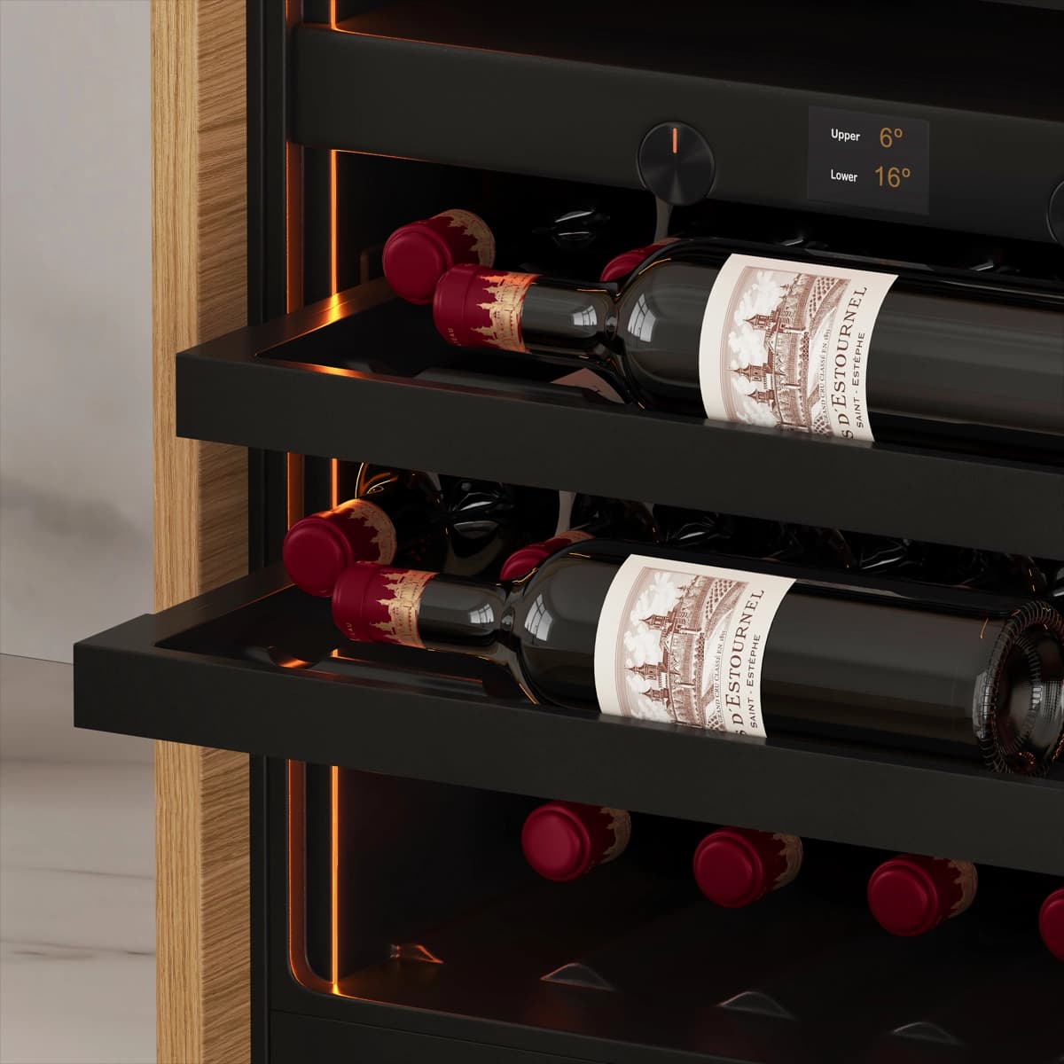 Imperial 40 bottles - push open - 2 zones - Kitchen door