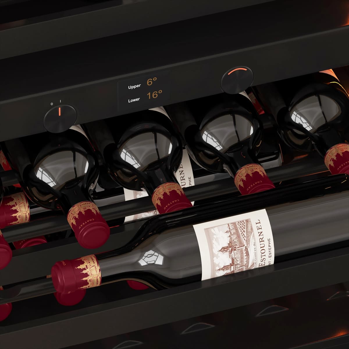 Imperial 40 bottles - push open - 2 zones - Kitchen door