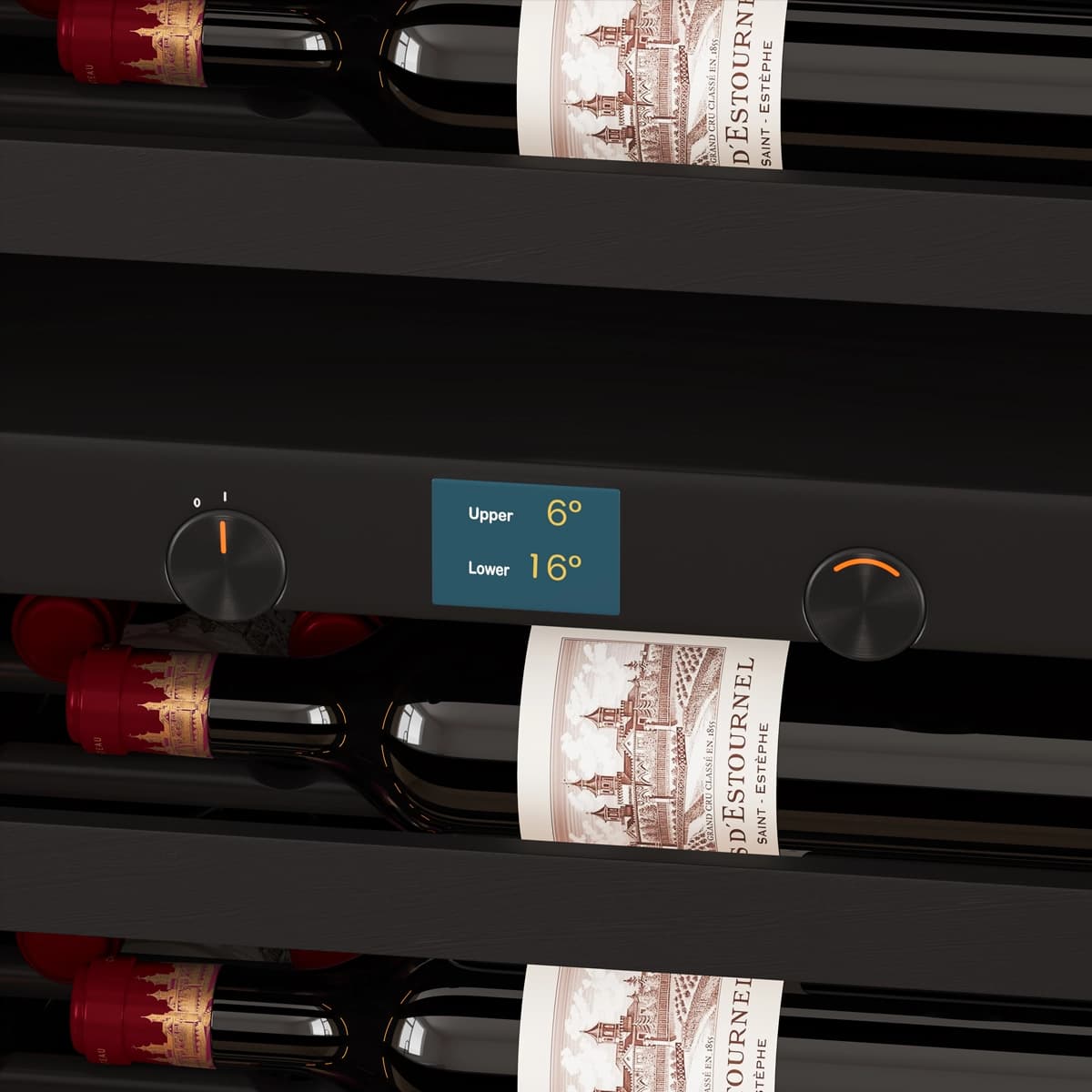 Imperial 62 bottles - push open - 2 zones - Kitchen door