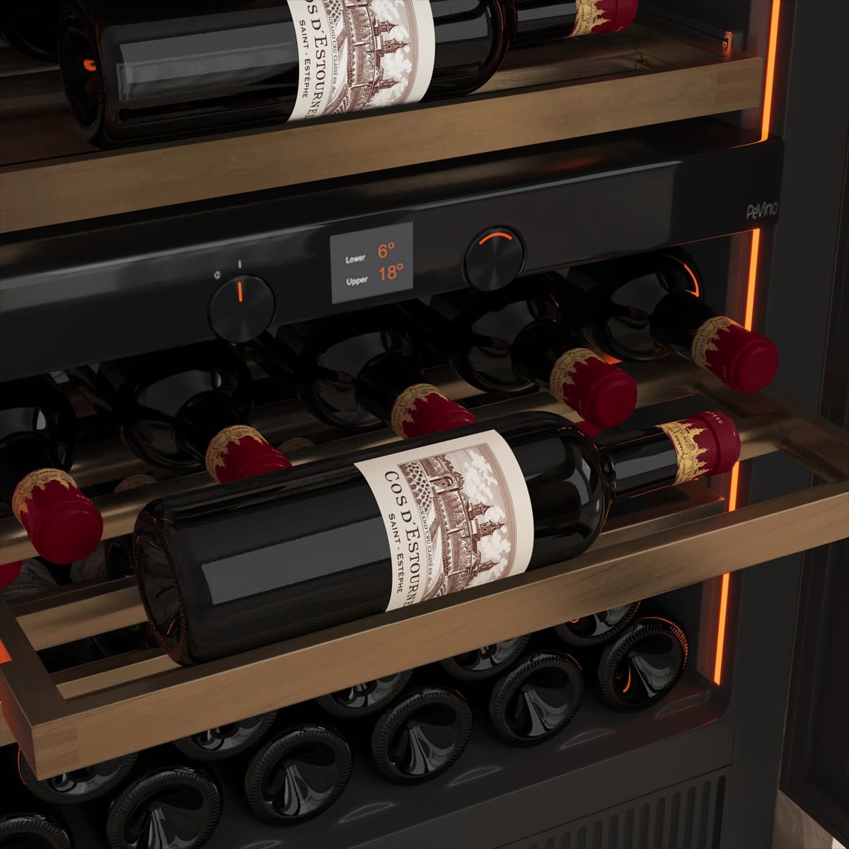 Majestic 35 bottles - 2 zones - Kitchen door