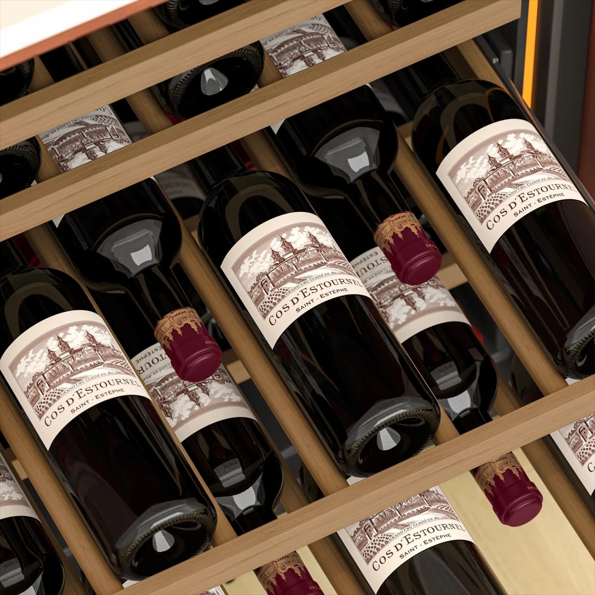 Noble 41 bottles - 1 zone - Black Glassfront