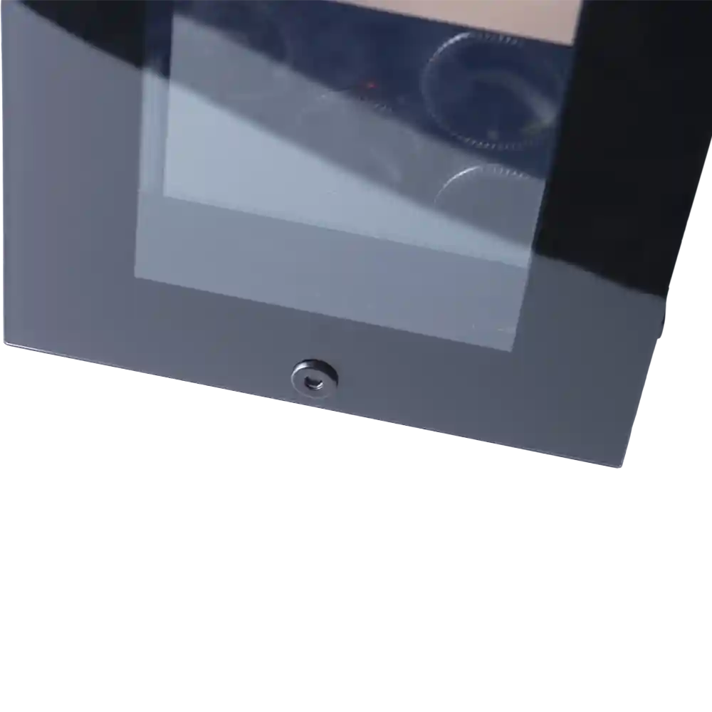 Majestic 17 bottles - 2 zones - Black glass front