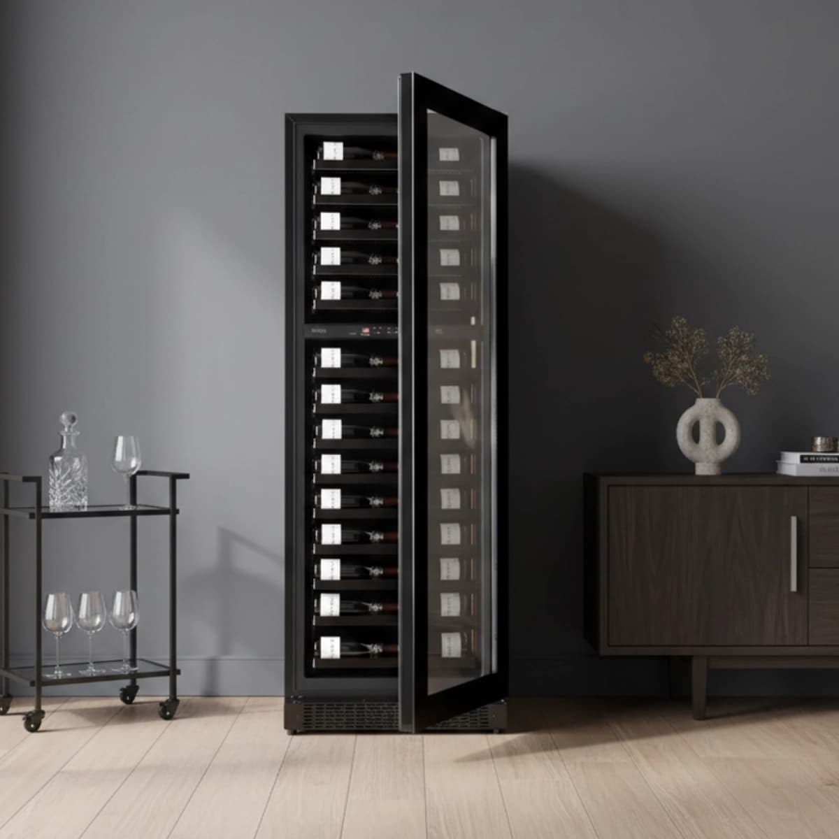 Imperial Eco 96 bottles, 2 zones, black