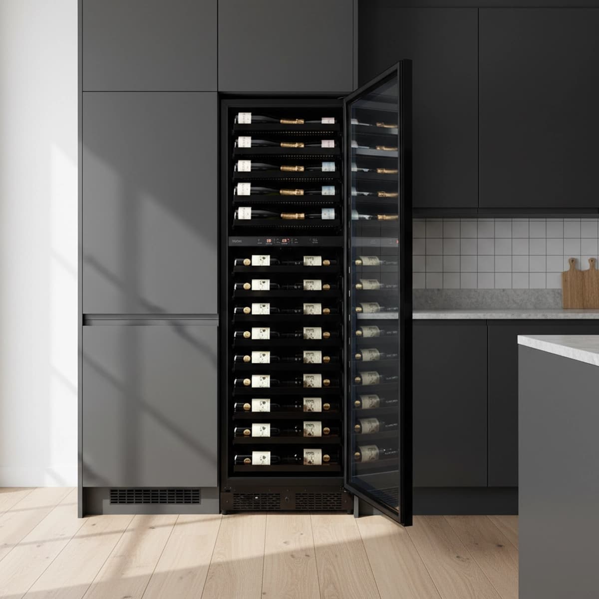 Imperial 96 bottles - 2 zones - Black