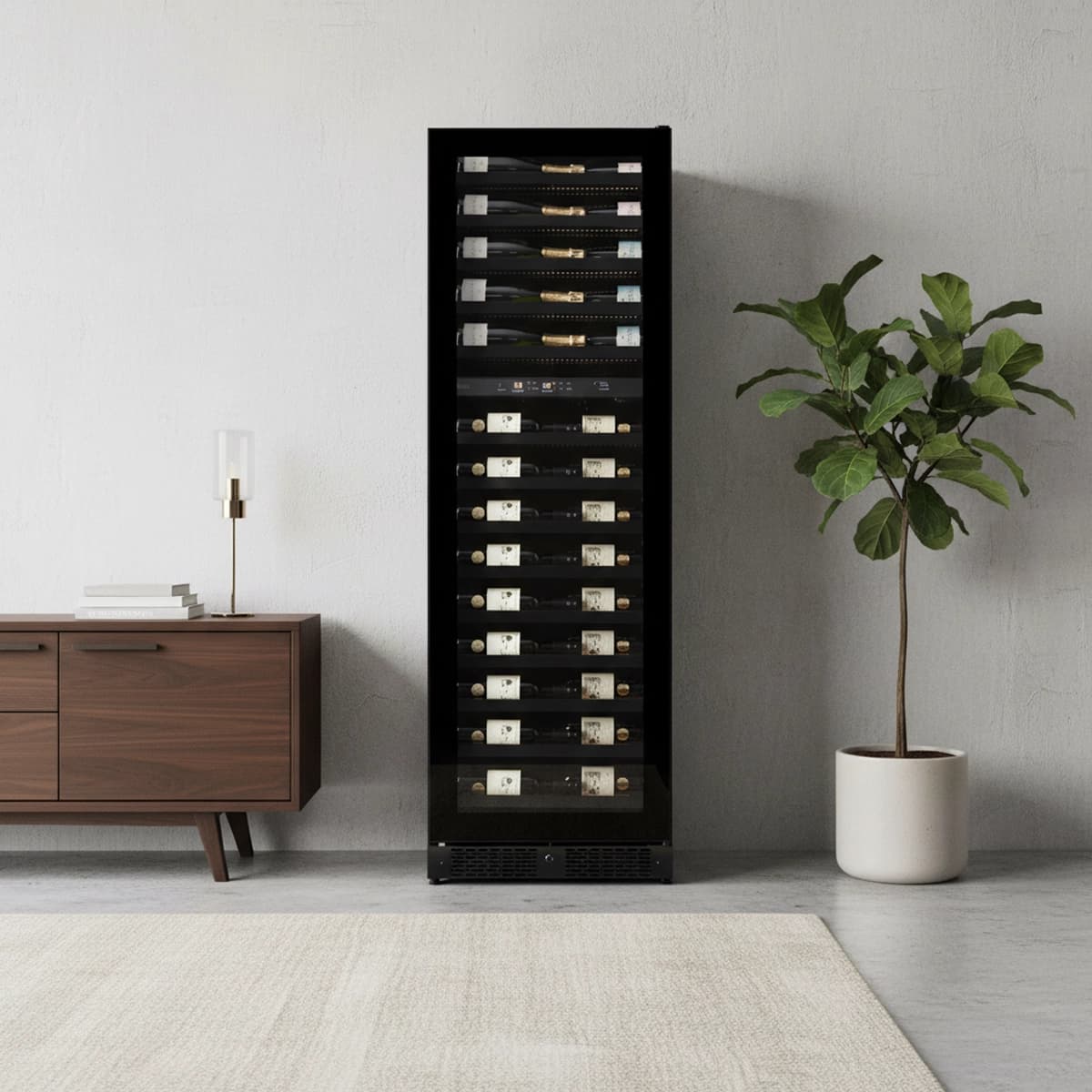 Imperial 96 bottles - 2 zones - Black