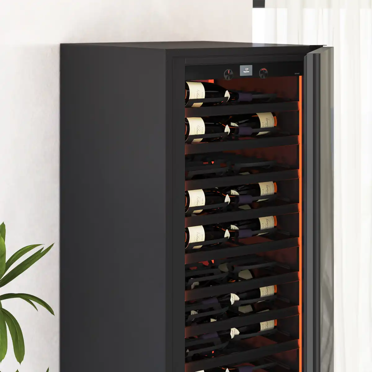 Imperial Eco 109 bottles – 1 zone – black glass front